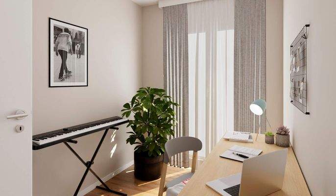 Ein Arbeitszimmer für beste Produktivität