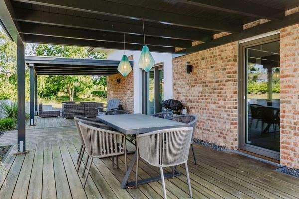 Überdachter Terrassenbereich