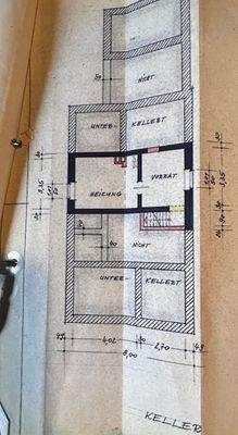 Grundriss Keller