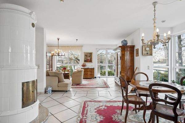 Blick in den Wohnbereich