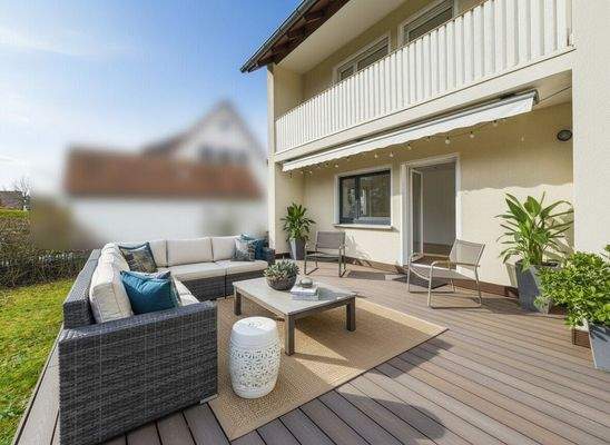 Terrasse (Ki generiert)