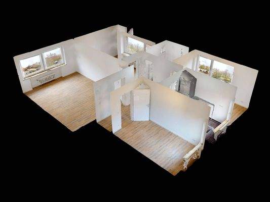 3D-Ansicht-Grundriss