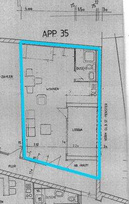 Grundriss Rotlöwengasse