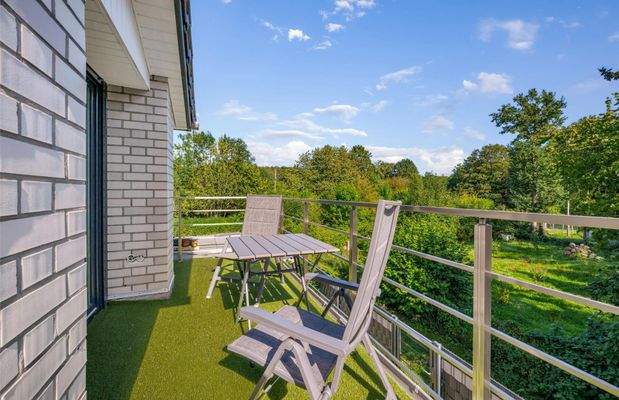 Balkon mit Ostausrichtung
