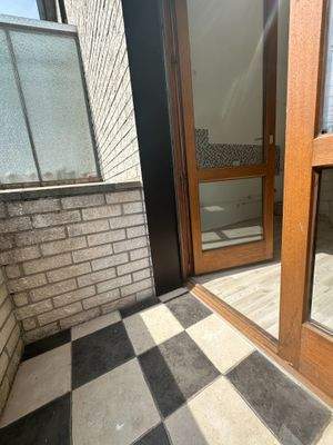 Ausgang zum Garten und der Terrasse 