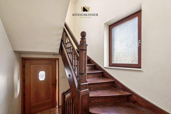 Gepflegtes Treppenhaus