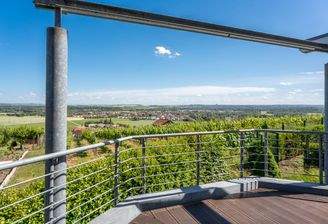 Ausblick Balkon