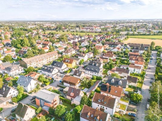 Drohnenbild in Richtung Süden