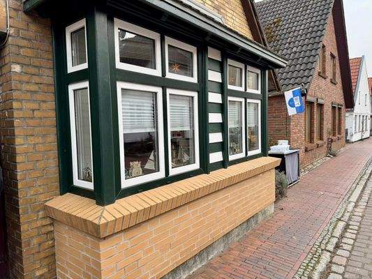 Ansprechender Vorbau