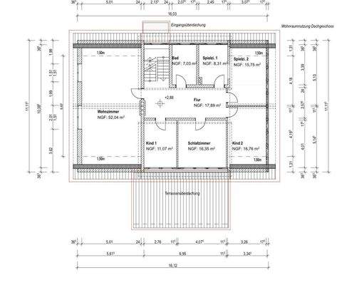 Grundriss Dachgeschoss