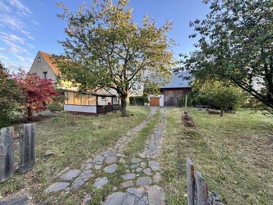 Zufahrt zum Grundstück 