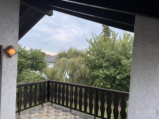 Balkon am Schlafzimmer