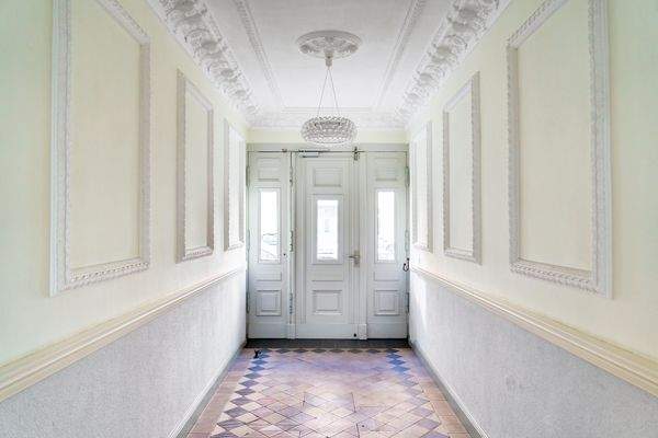 Prächtiger Hauseingang