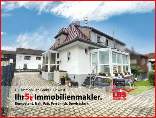 Ansicht Wohnhaus+Wintergarten