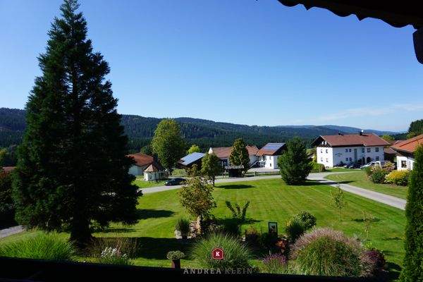 der Blick vom Westbalkon aus