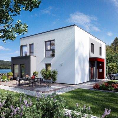 Gestaltungsbeispiel Flachdach