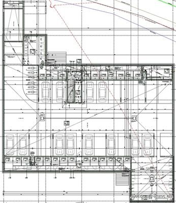 Grundriss Tiefgarage