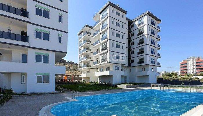 New Apartments with Balcony and Separate Kitchen in Antalya