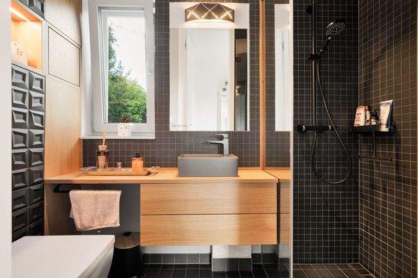 Badezimmer Musterhaus