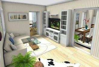 Wohnzimmer Bad Strassgang AW - 3D Foto