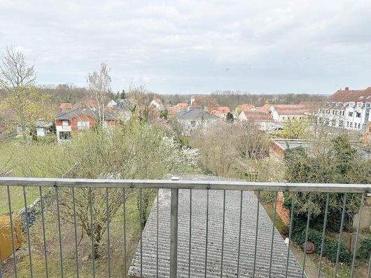 Blick vom großen Balkon