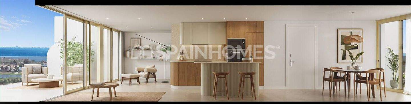 Apartments in a Complex with a Pool in Murcia Los Alcázares