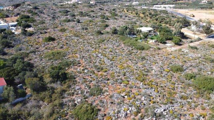 Kreta, Tersana: Grundstück mit Meerblick und Bergblick zu verkaufen