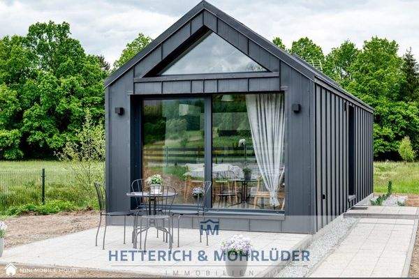 Modulhaus Blech verkleidet