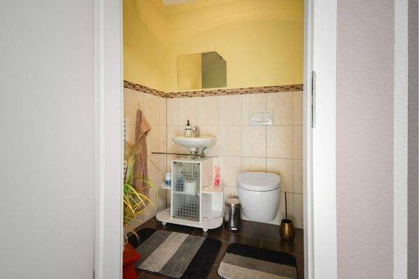 Gäste-WC im Erdgeschoss