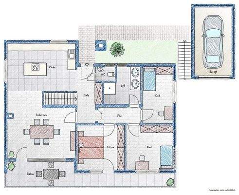 Grundriss Erdgeschoss