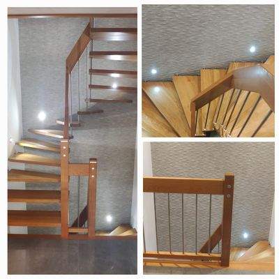Holz-Treppe