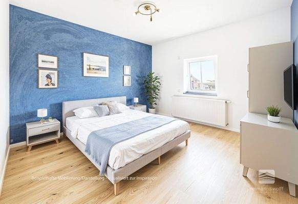 Schlafzimmer 2/4 (KI)