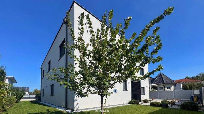 Haus seitliche Ansicht