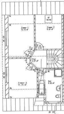 Grundriss Obergeschoss