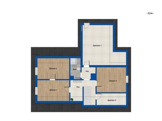 Grundriss Dachgeschoss