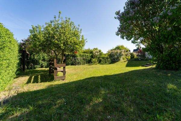 Eingefriedeter Garten