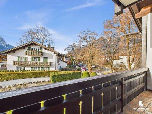 Balkonblick nach Westen