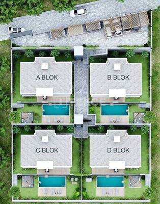 Stylish Villas with Sea and City Views in Alanya Bektaş