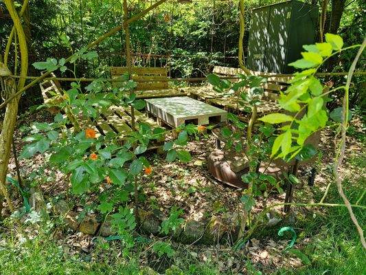 Gartenoase zum Entspannen