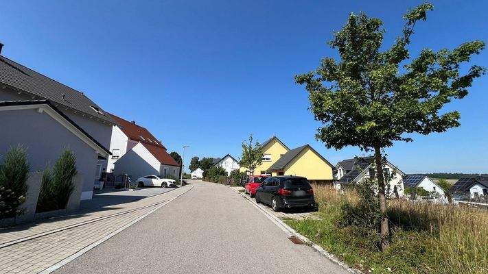 Umgebung oberhalb des Grundstücks