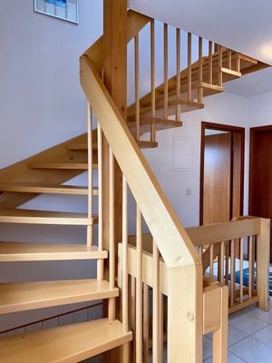 Treppe zum OG