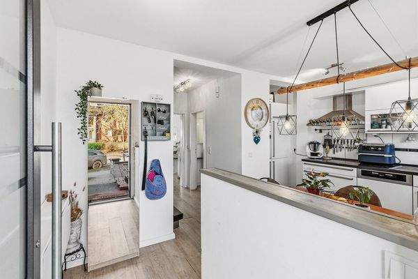 Offener Eingangsbereich