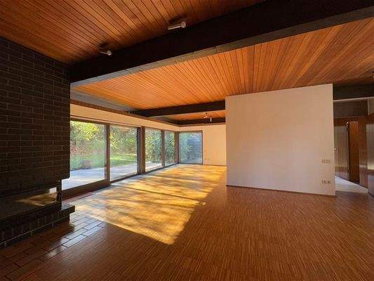 Blick ins große Wohnzimmer ...