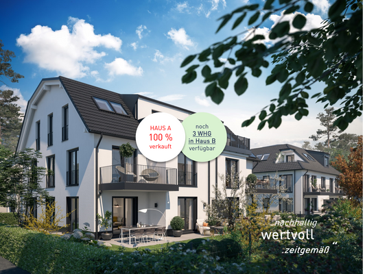 Nur noch 3 WHG in Haus B verfügbar !