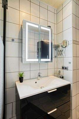 Detail Badezimmer Waschtisch