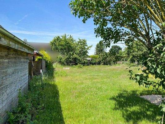 Blick Richtung Grundstück