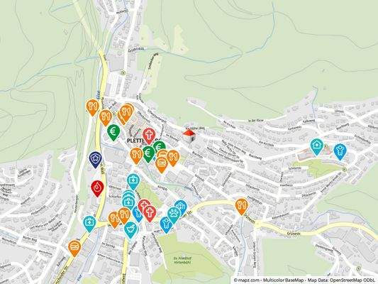 Geolyzer Kartenausschnitt