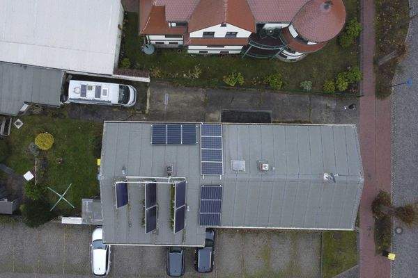 Luftansicht Grundstück