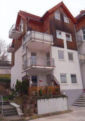 Ansicht vom Wohnhaus