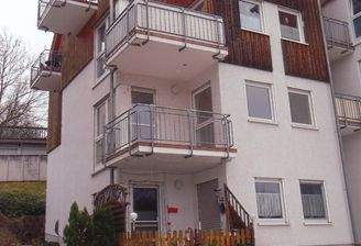 Ansicht vom Wohnhaus